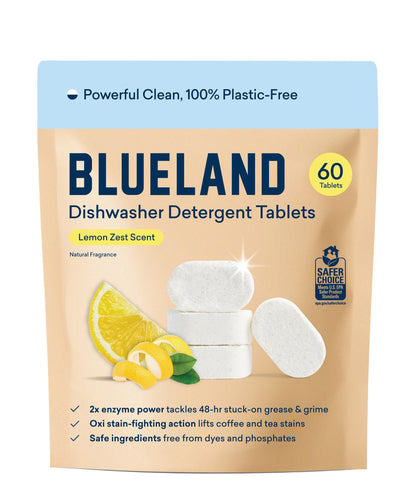 Blueland 100% Plastic-Free Dishwasher Detergent Tablets (36 Count)