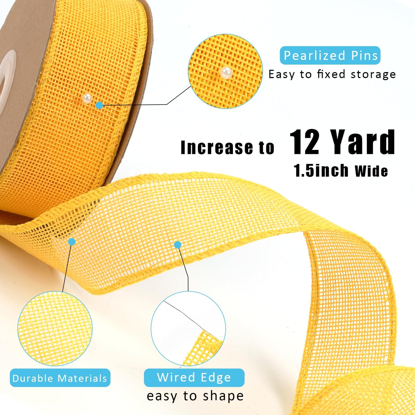 Natural Burlap Wired Ribbon: The Zero-Waste Christmas Accessory That Replaces Synthetic Plastic