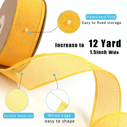 Natural Burlap Wired Ribbon: The Zero-Waste Christmas Accessory That Replaces Synthetic Plastic