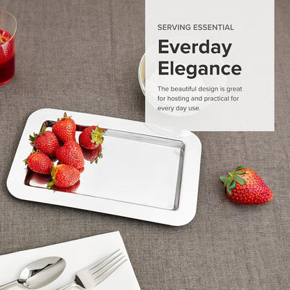 Non-Toxic Stainless Steel Serving Tray (Frieling, 18/10)