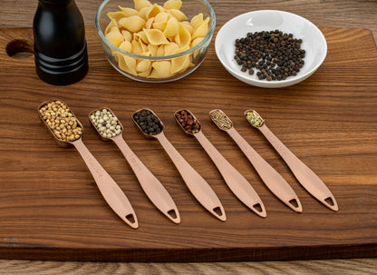 Microplastic-Free 18/8 Stainless Steel Measuring Cups & Spoons Set, 13-Piece