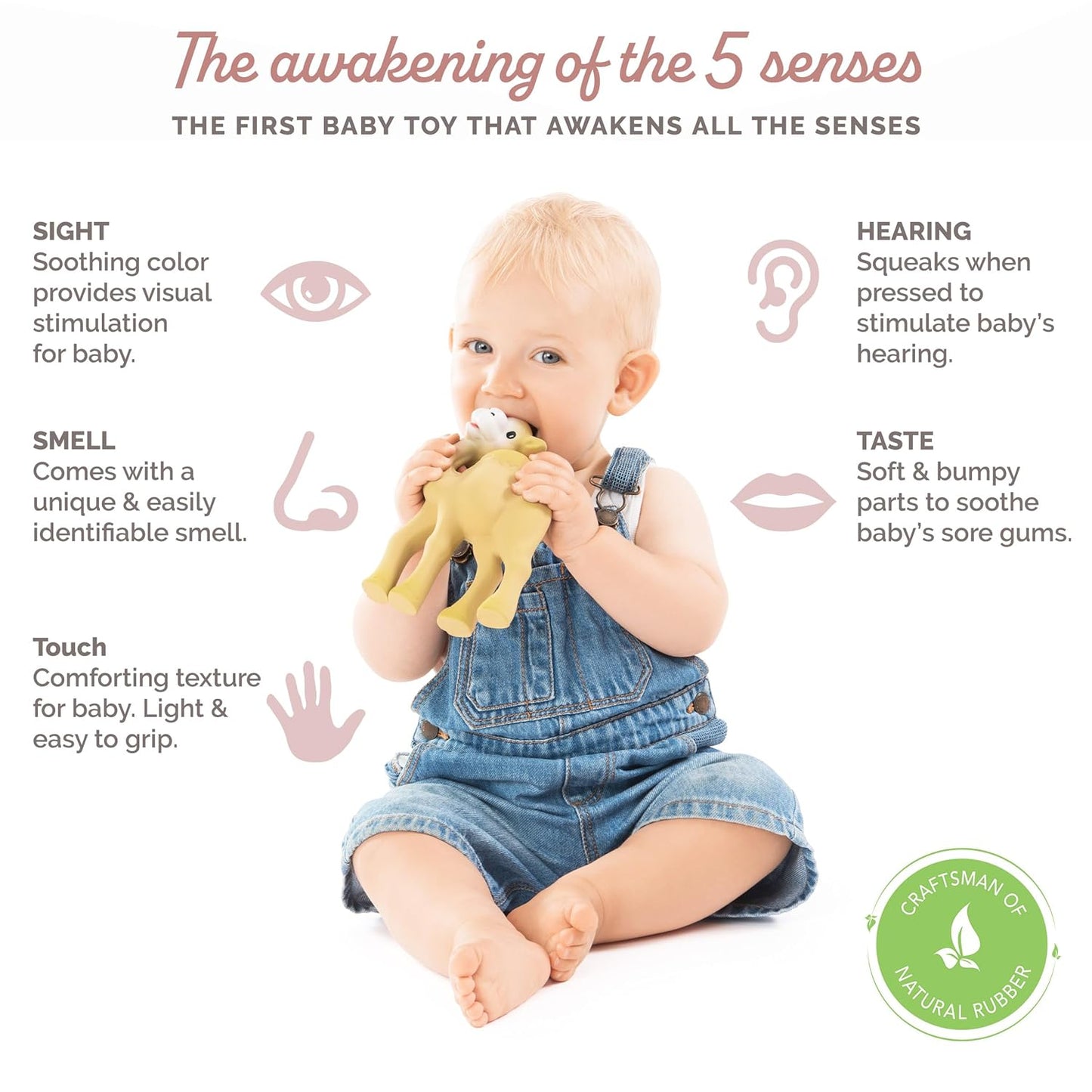 Al'Thir The Camel: Original 100% Natural Rubber Teether