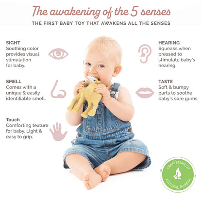 Al'Thir The Camel: Original 100% Natural Rubber Teether