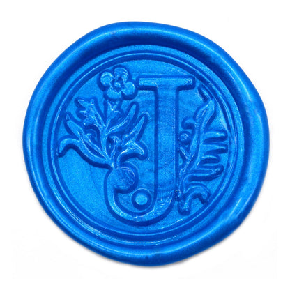 Traditional Wax Seal Stamp: Brass Head & Wooden Handle for Elegant, Zero-Waste Correspondence