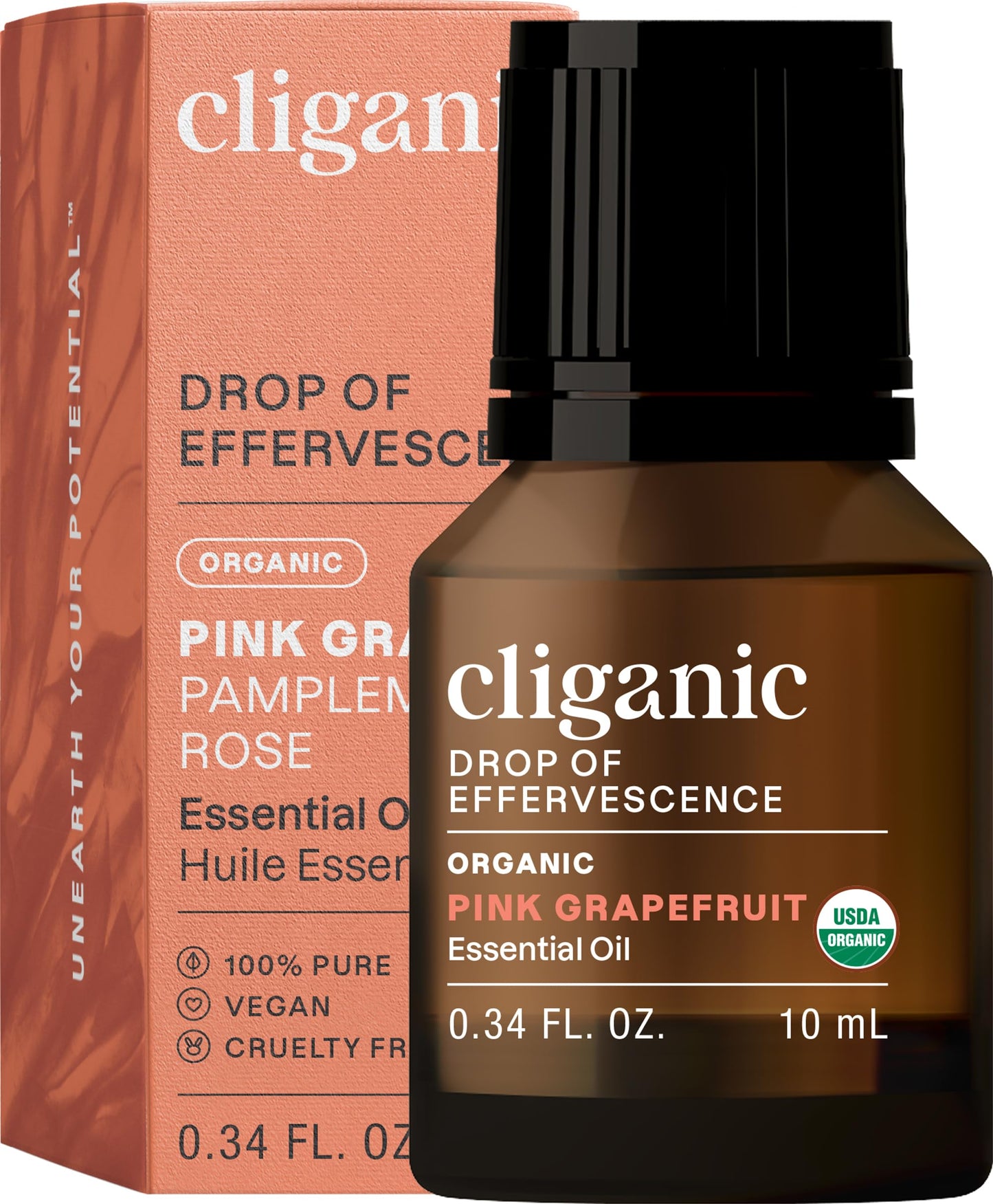Cliganic USDA Organic Lemon Tea Tree Oil: 100% Pure & Natural