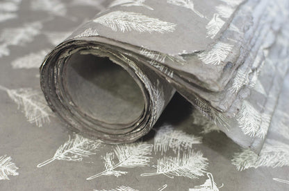 Tree-Free Wrapping Paper: Reusable Lokta Paper Handmade in the Himalayas of Nepal for Gifts, Crafts, and Zero-Waste Holidays