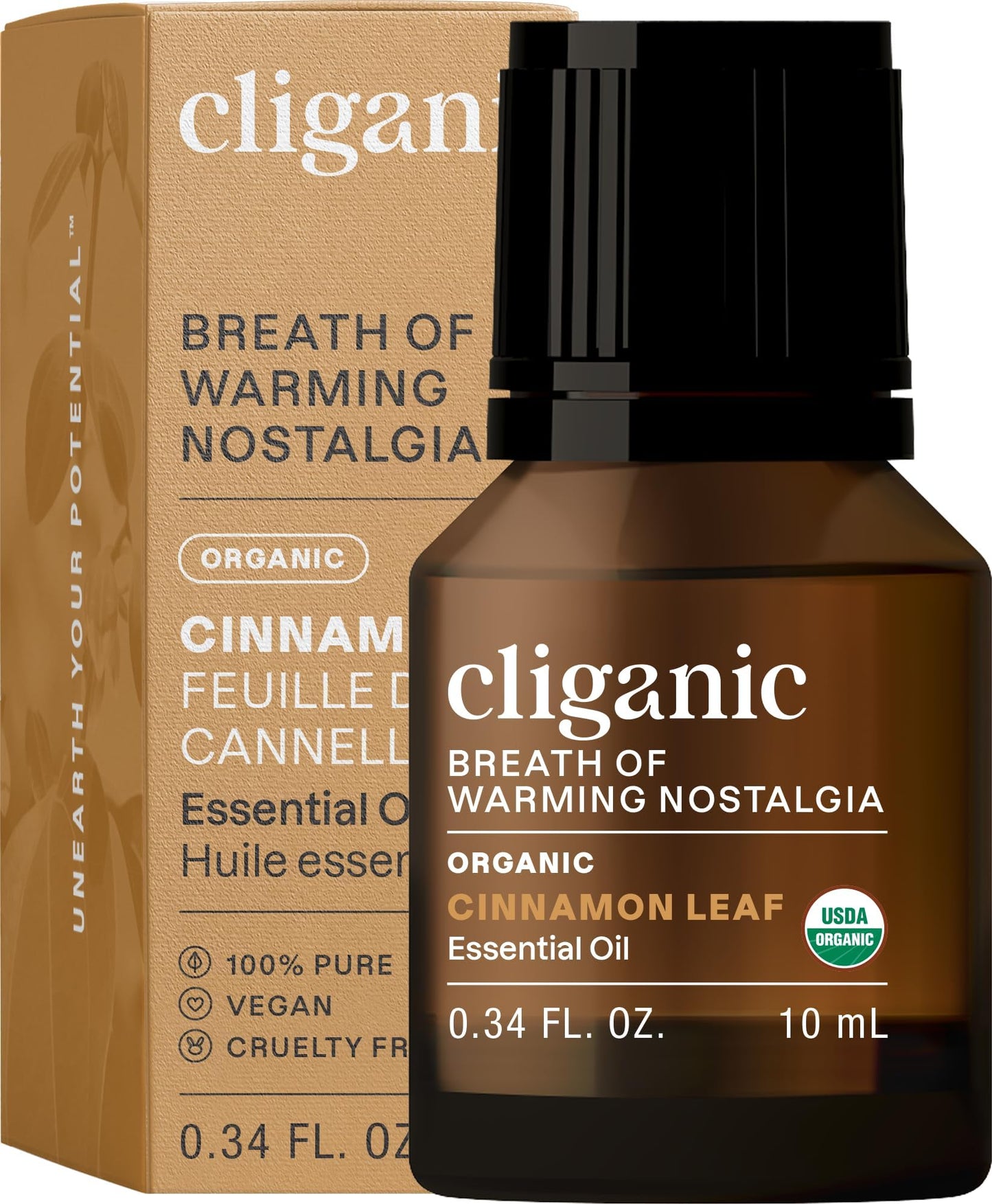 Cliganic USDA Organic Lemon Tea Tree Oil: 100% Pure & Natural