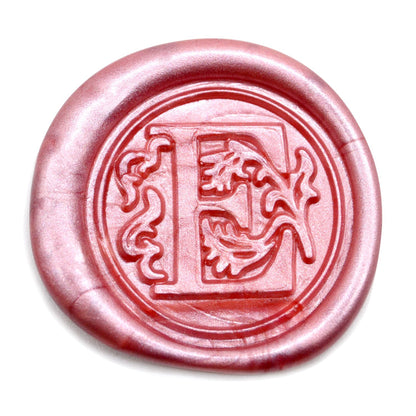 Traditional Wax Seal Stamp: Brass Head & Wooden Handle for Elegant, Zero-Waste Correspondence