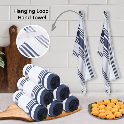 Microplastic-Free Kitchen: Urban Villa Cotton Dish Towels 6-Pack Non-Toxic