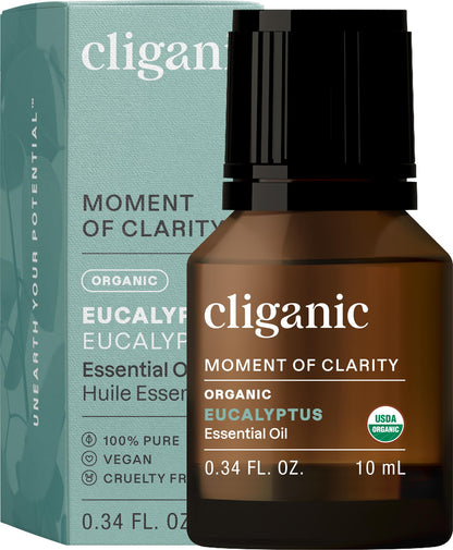 Cliganic USDA Organic Lemon Tea Tree Oil: 100% Pure & Natural