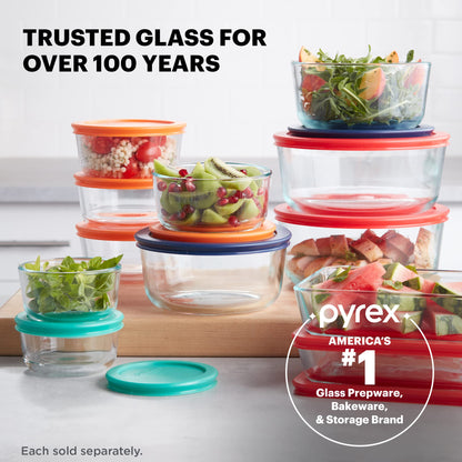 Pyrex Simply Store 11-Cup Glass Food Storage Container