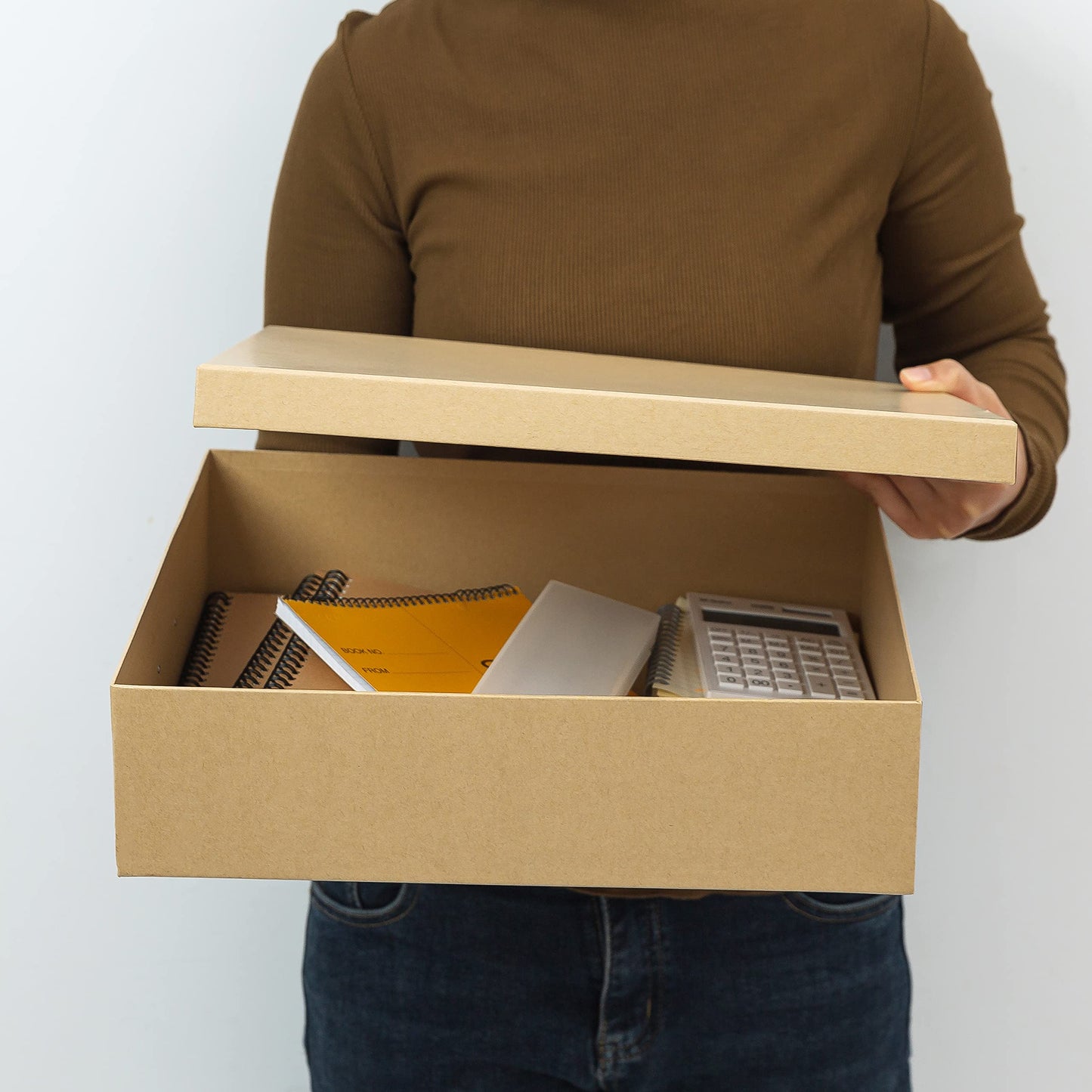End Plastic Bins: Decorative Storage Boxes Made from Premium, Recyclable Kraft Paper