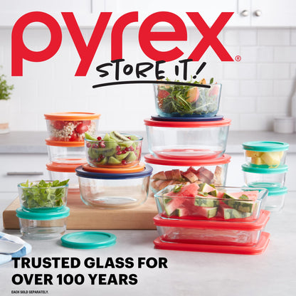 Pyrex Simply Store 11-Cup Glass Food Storage Container