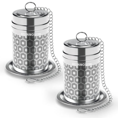 Microplastic-Free 304 Stainless Steel Tea & Spice Infuser – Reinmoson