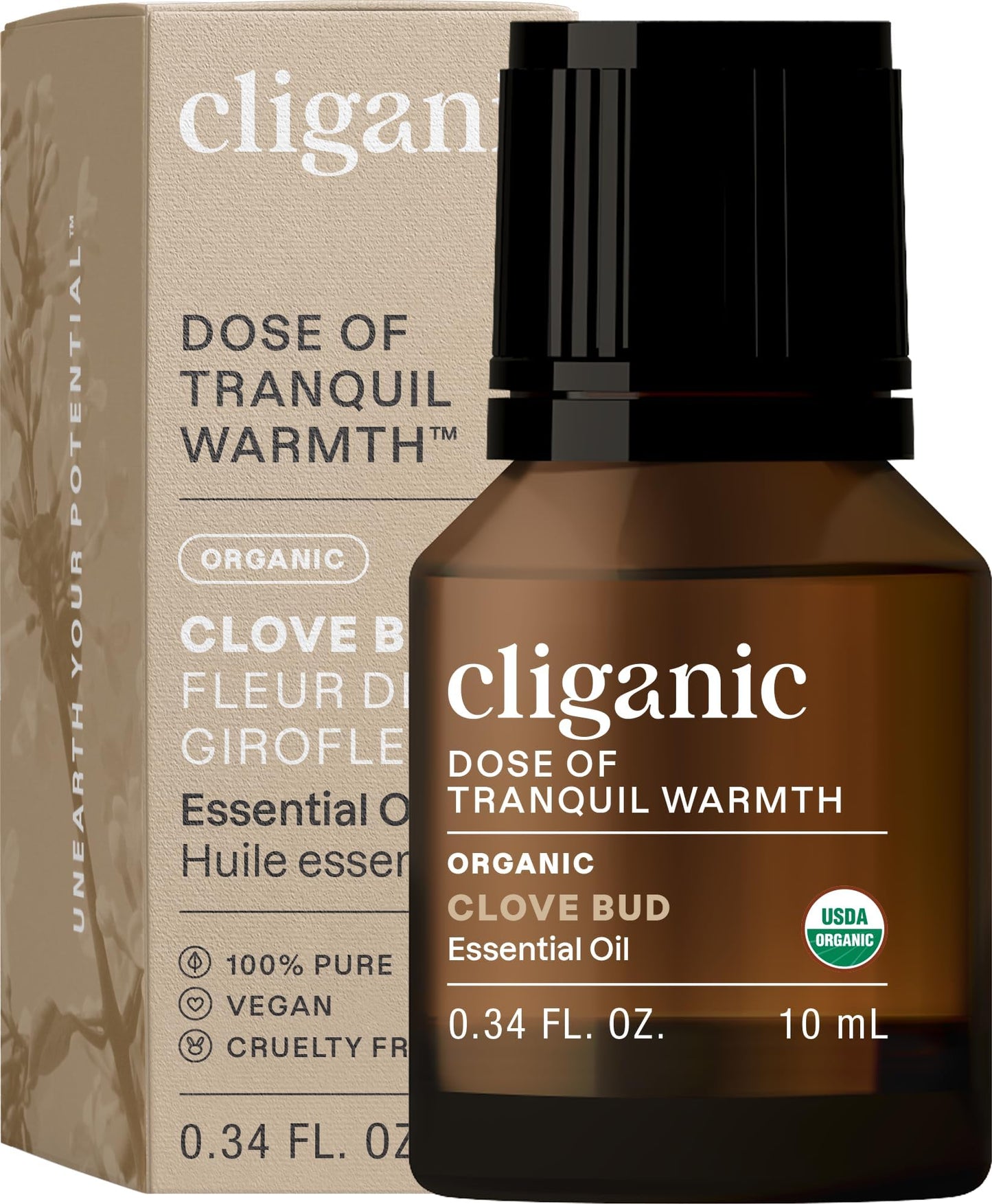 Cliganic USDA Organic Lemon Tea Tree Oil: 100% Pure & Natural
