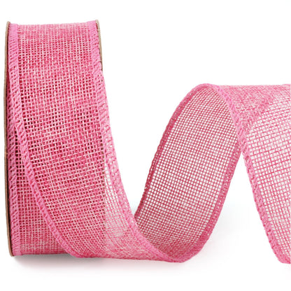 Natural Burlap Wired Ribbon: The Zero-Waste Christmas Accessory That Replaces Synthetic Plastic