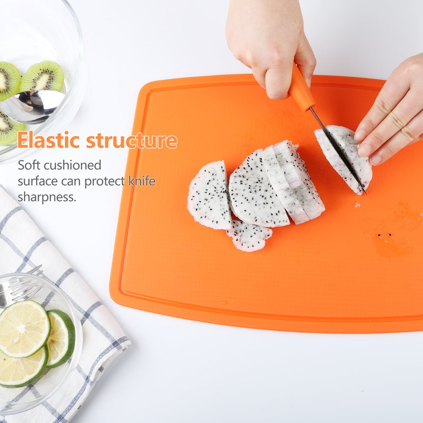 Non-Toxic Food-Grade Silicone Cutting Board Set, 3-Piece – Liflicon