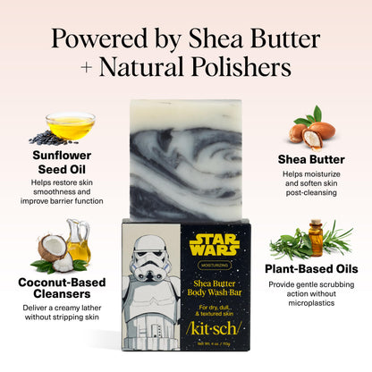 Plastic-Free Sugar Body Scrub Bar, Vegan & Leaping Bunny – Kitsch