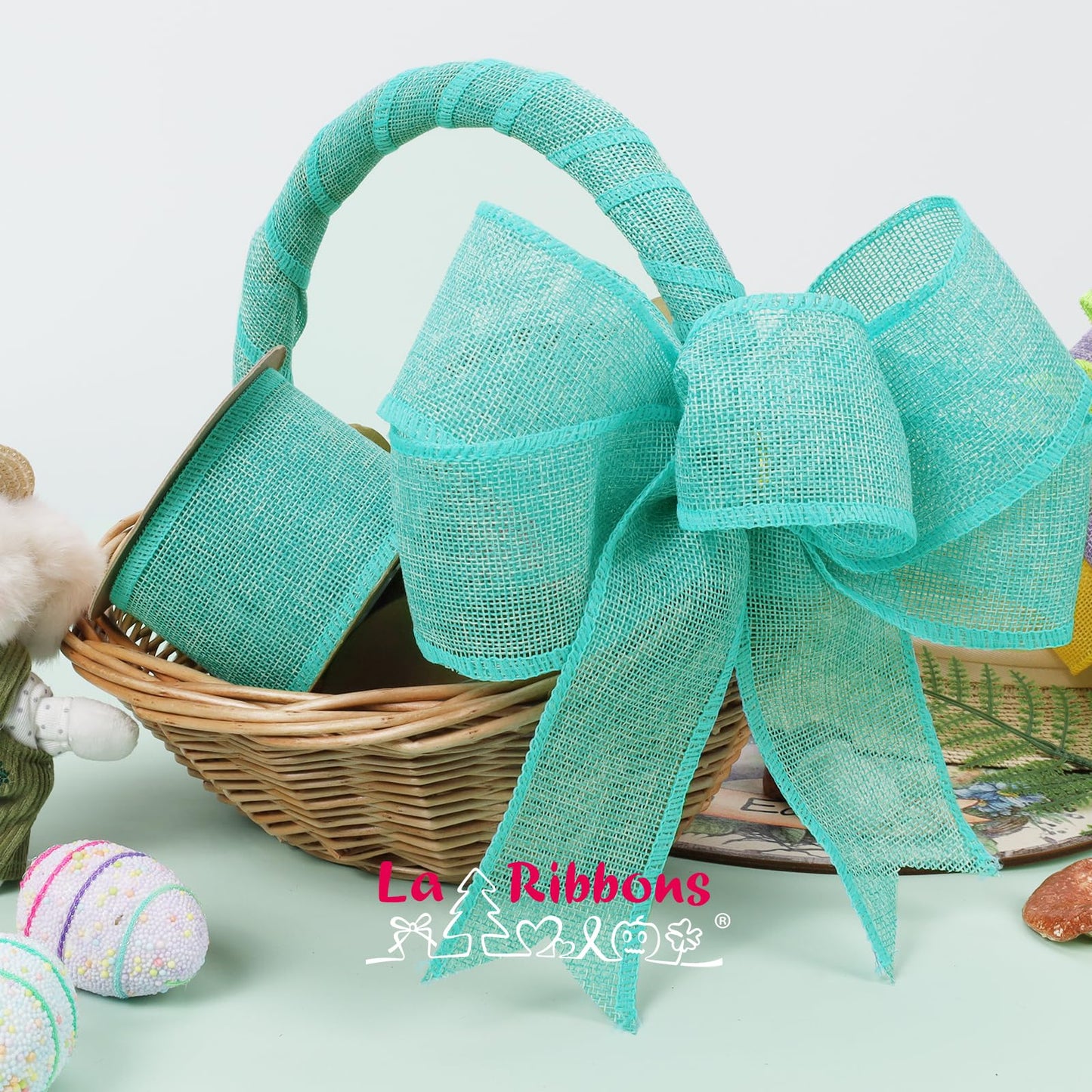 Natural Burlap Wired Ribbon: The Zero-Waste Christmas Accessory That Replaces Synthetic Plastic