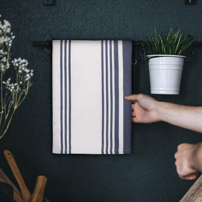Microplastic-Free Kitchen: Urban Villa Cotton Dish Towels 6-Pack Non-Toxic