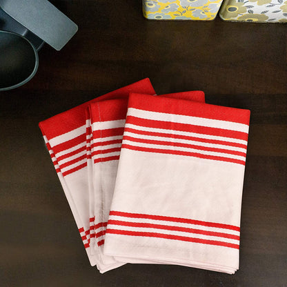 Microplastic-Free Kitchen: Urban Villa Cotton Dish Towels 6-Pack Non-Toxic