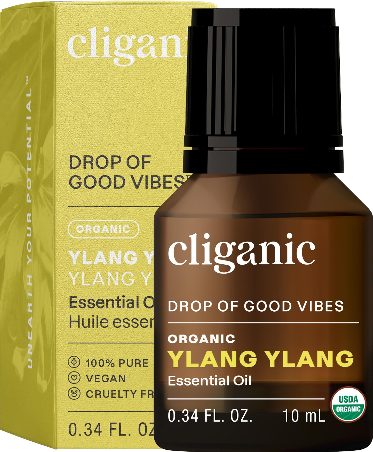 Cliganic USDA Organic Lemon Tea Tree Oil: 100% Pure & Natural