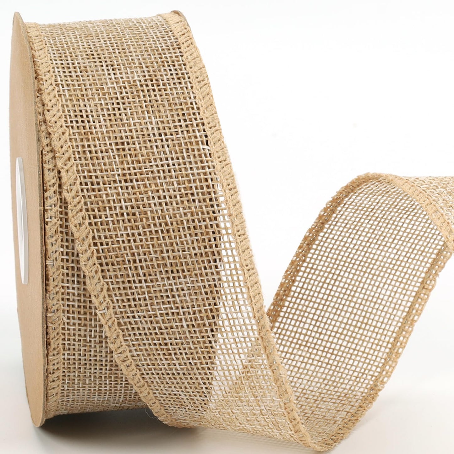 Natural Burlap Wired Ribbon: The Zero-Waste Christmas Accessory That Replaces Synthetic Plastic