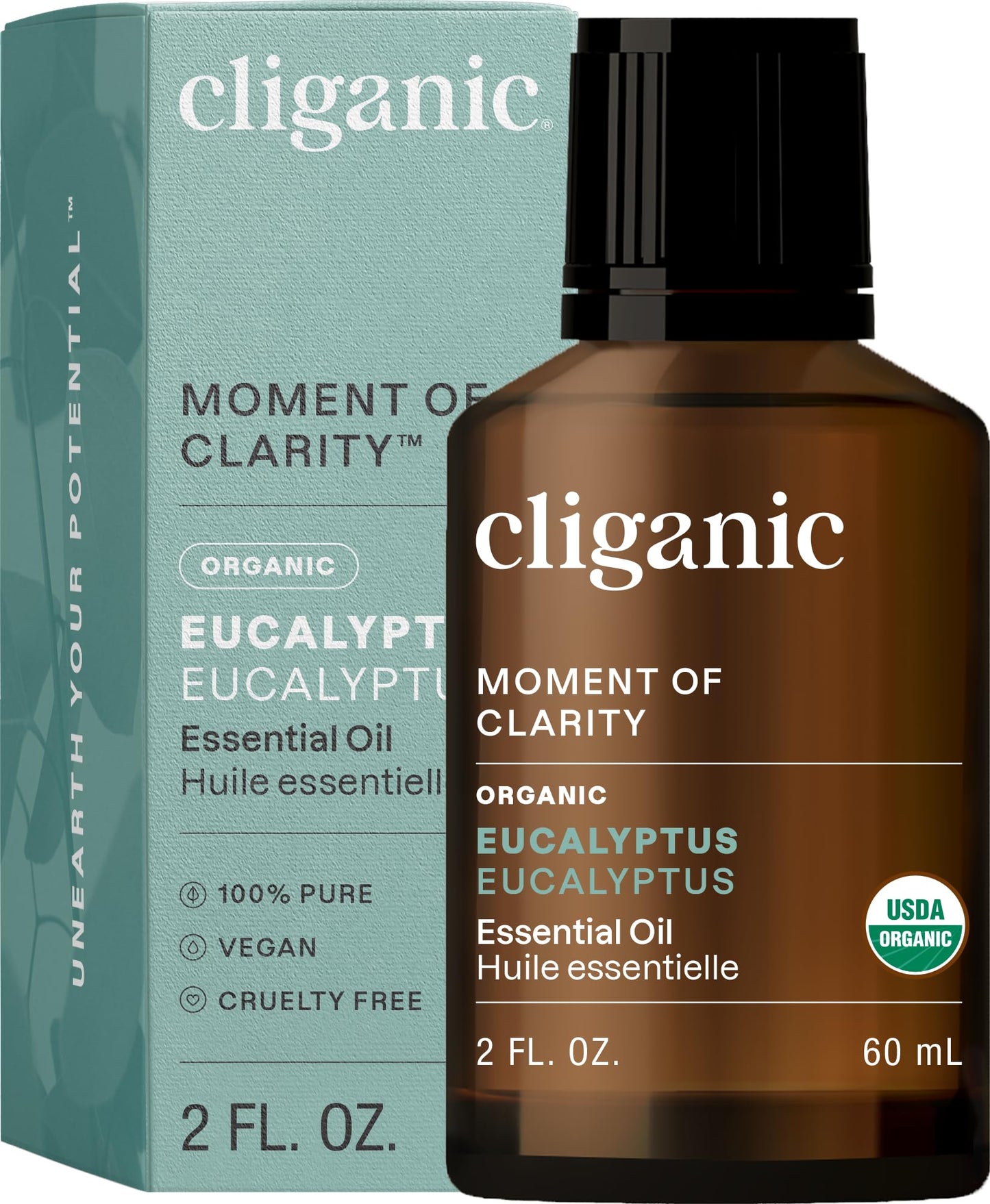 Cliganic USDA Organic Lemon Tea Tree Oil: 100% Pure & Natural