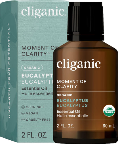 Cliganic USDA Organic Lemon Tea Tree Oil: 100% Pure & Natural