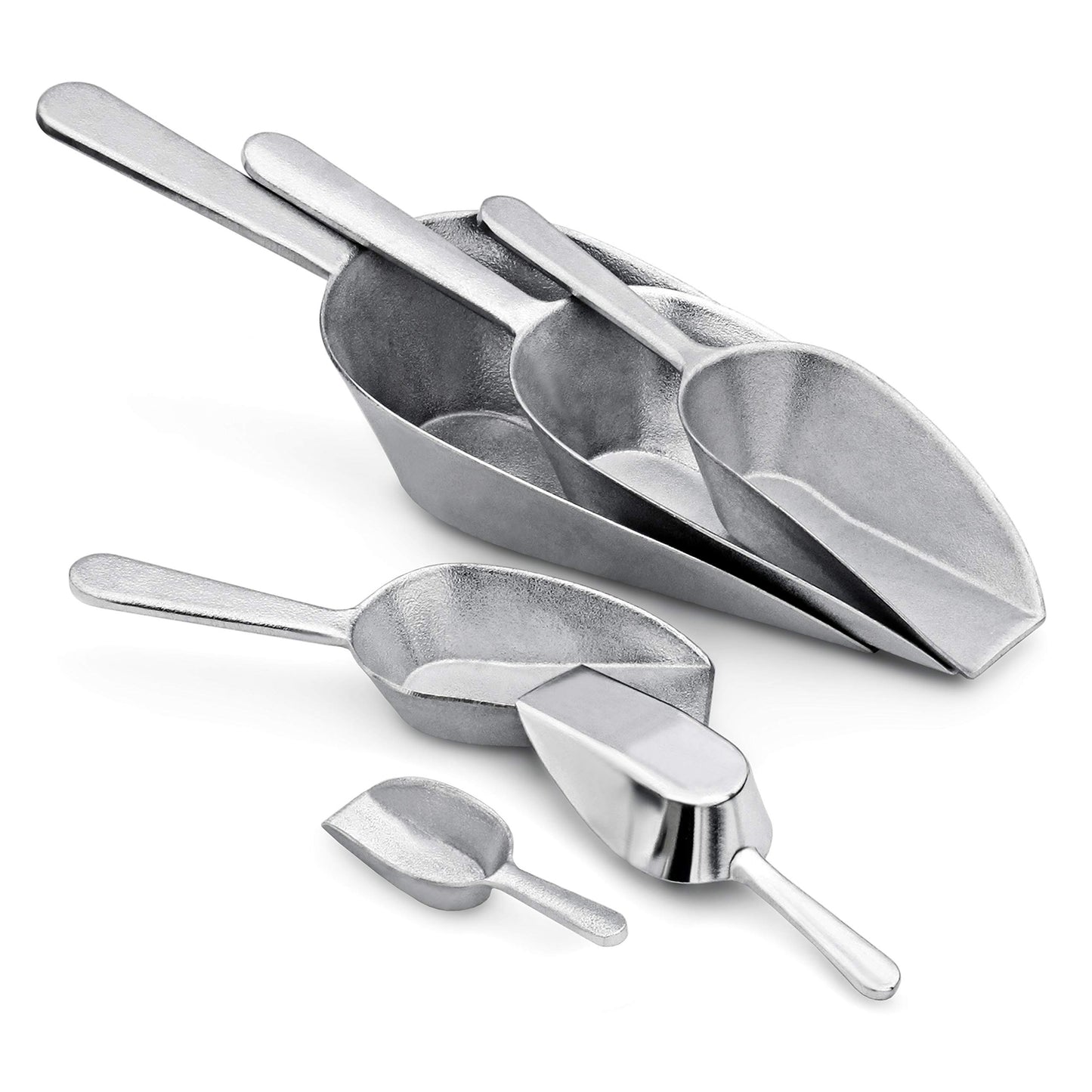 Plastic-Free One-Piece Cast Aluminum Scoop for Dry Goods – New Star