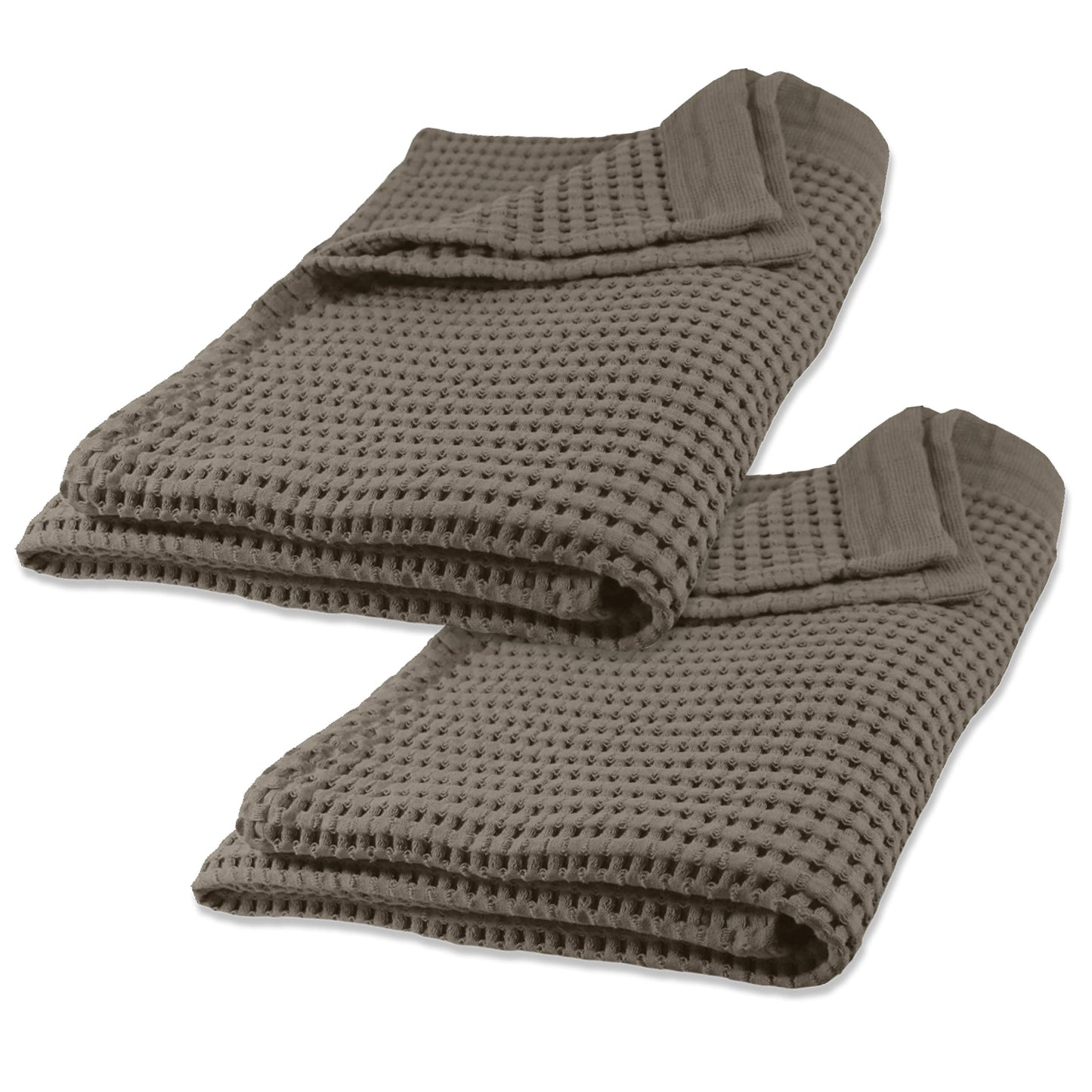Gilden Tree Bathroom Mat: 100% Absorbent Cotton Waffle Weave