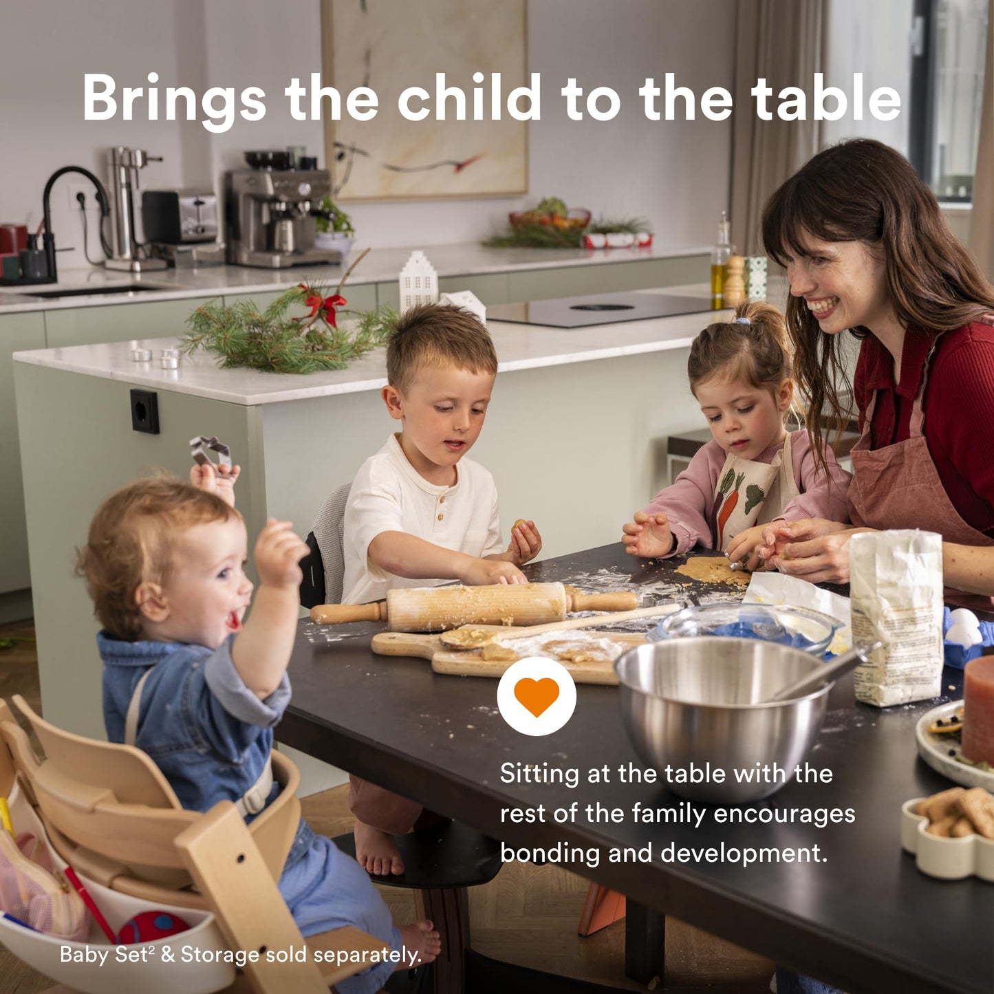 Stokke Tripp Trapp Solid European Beechwood Chair for Life