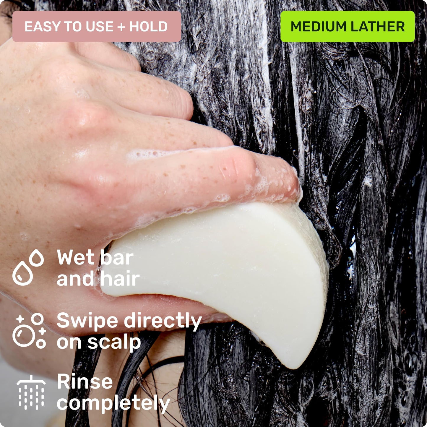 Plastic-Free Curl-Defining Shampoo Bar, pH-Balanced & Vegan – Ethique