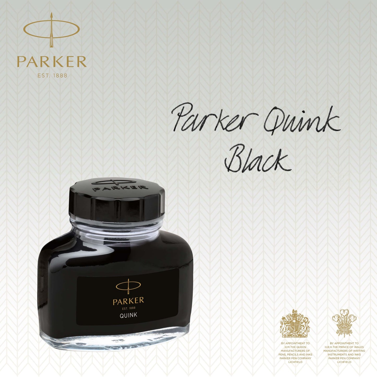 Sustainable Gift Wrap: Parker Quink Ink Bottle Fountain Pen Refill Non-Toxic