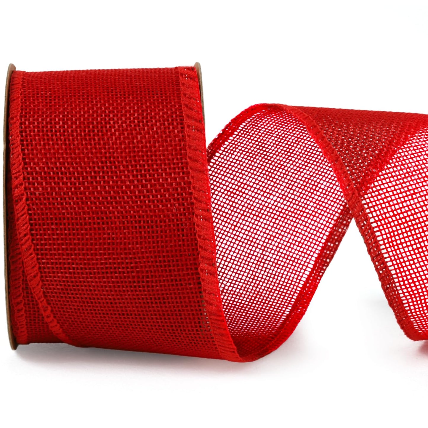 Natural Burlap Wired Ribbon: The Zero-Waste Christmas Accessory That Replaces Synthetic Plastic