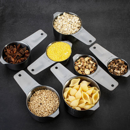 Microplastic-Free 18/8 Stainless Steel Measuring Cups & Spoons Set, 13-Piece