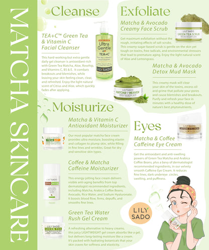 Microplastic-Free Matcha Sugar Face Scrub, Vegan – Lily Sado
