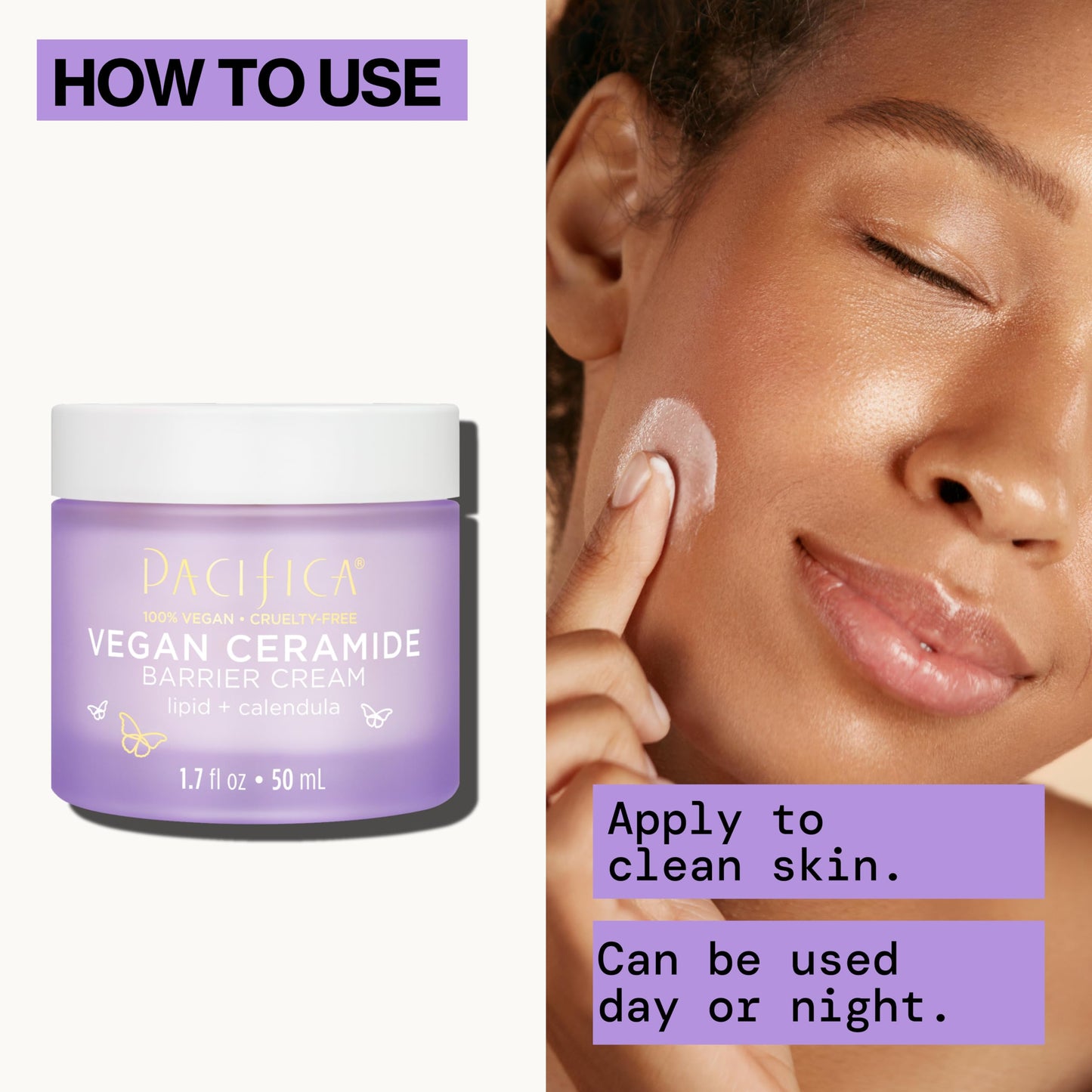 Fragrance-Free Vegan Ceramide Barrier Cream – Pacifica
