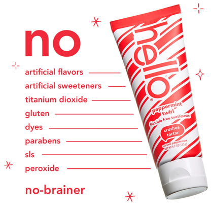 Fluoride-Free Toothpaste, Vegan & SLS-Free – Hello