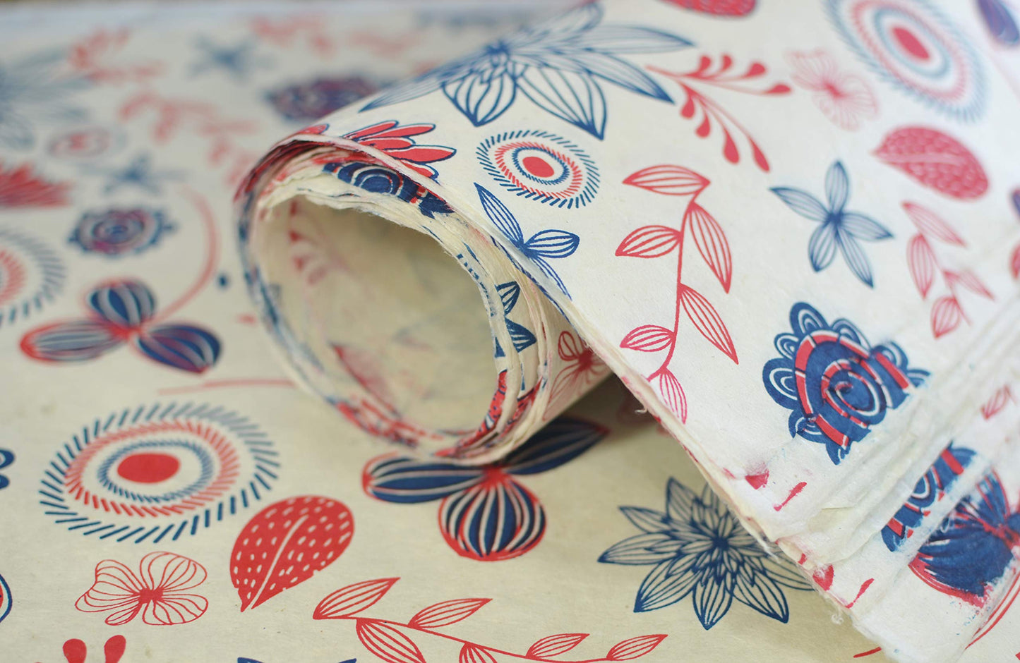 Tree-Free Wrapping Paper: Reusable Lokta Paper Handmade in the Himalayas of Nepal for Gifts, Crafts, and Zero-Waste Holidays