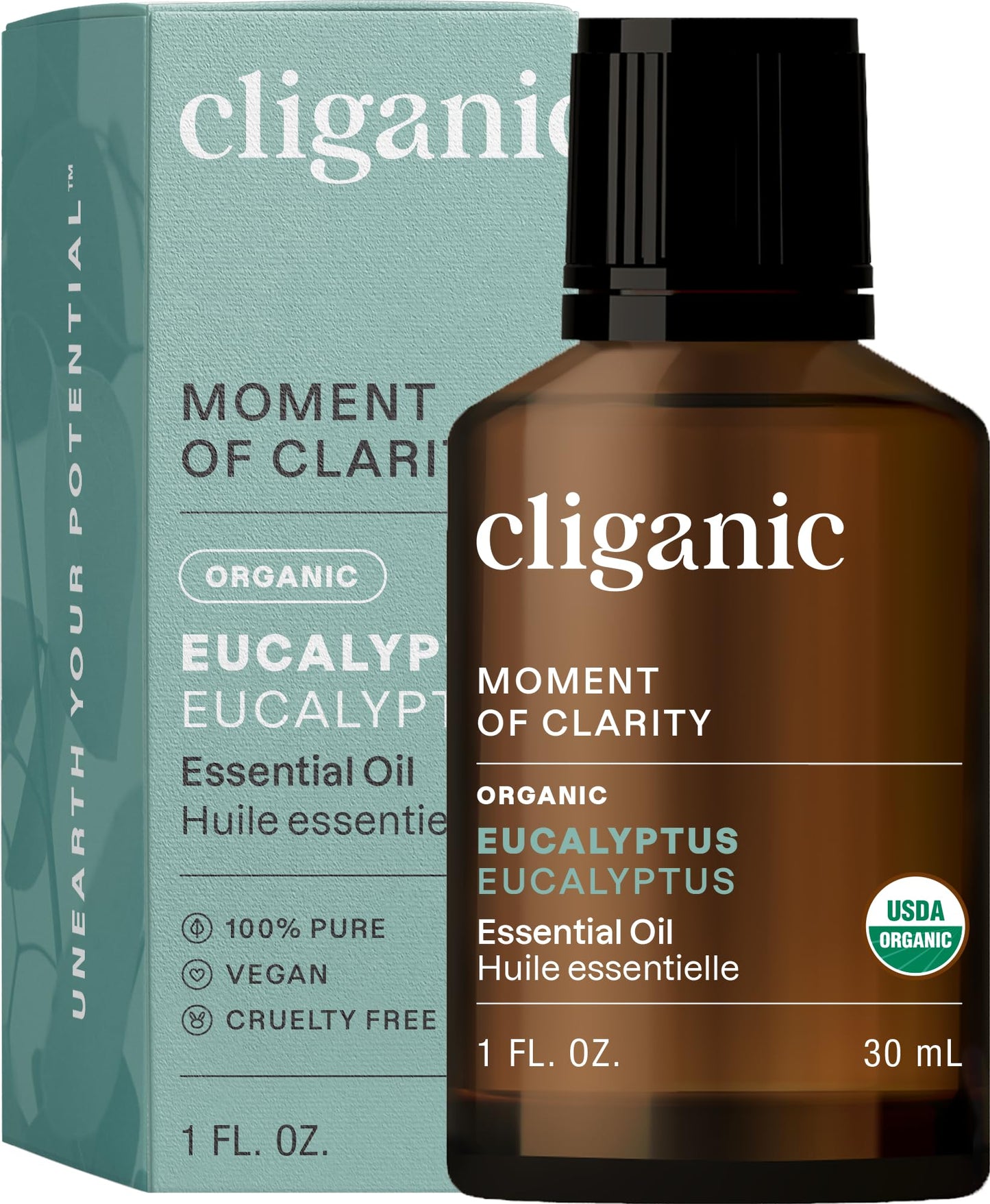 Cliganic USDA Organic Lemon Tea Tree Oil: 100% Pure & Natural