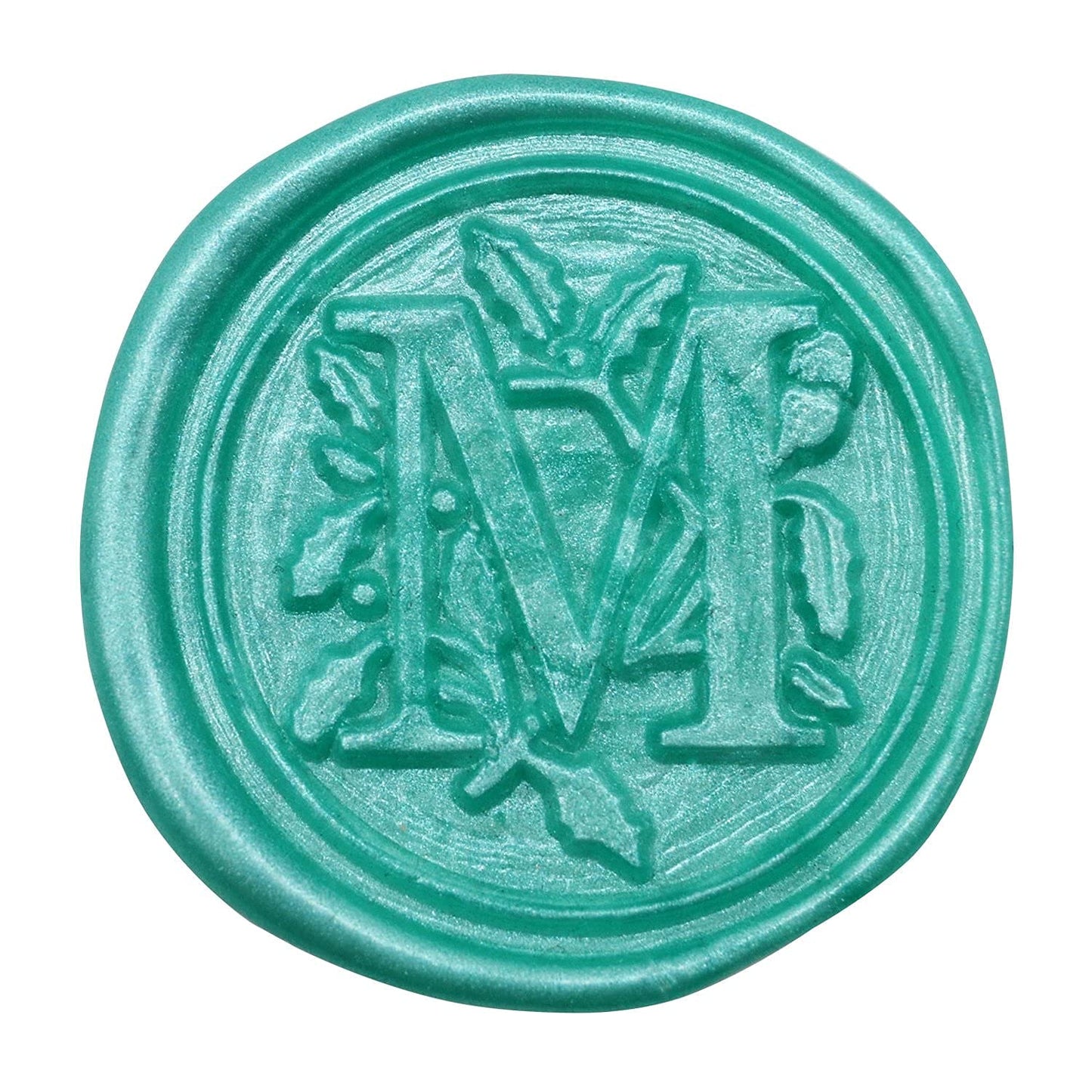 Traditional Wax Seal Stamp: Brass Head & Wooden Handle for Elegant, Zero-Waste Correspondence