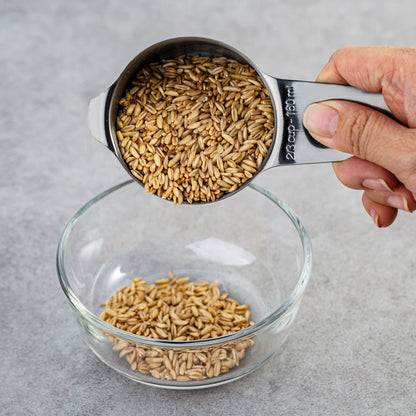Microplastic-Free 18/8 Stainless Steel Measuring Cups & Spoons Set, 13-Piece