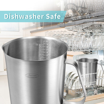 Microplastic-Free 304 Stainless Steel Measuring Cup – Newness