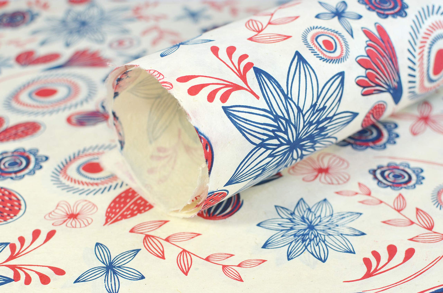 Tree-Free Wrapping Paper: Reusable Lokta Paper Handmade in the Himalayas of Nepal for Gifts, Crafts, and Zero-Waste Holidays