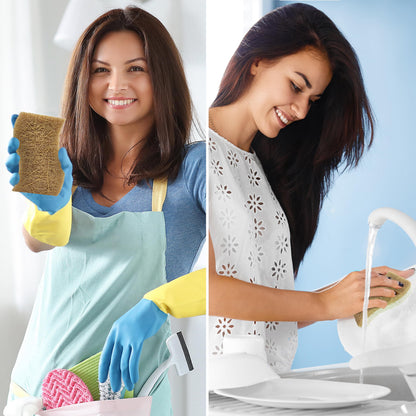 Microplastic-Free Kitchen: Airnex Biodegradable Natural Sponges Non-Toxic