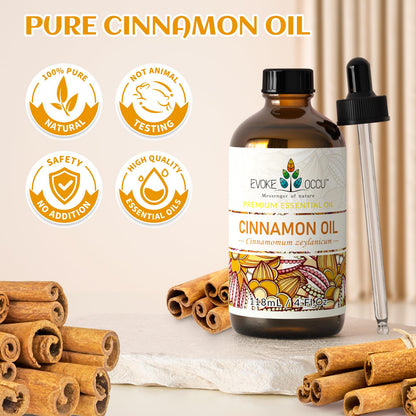 EVOKE OCCU 100% Pure Clary Sage Essential Oil: 4oz Value Size