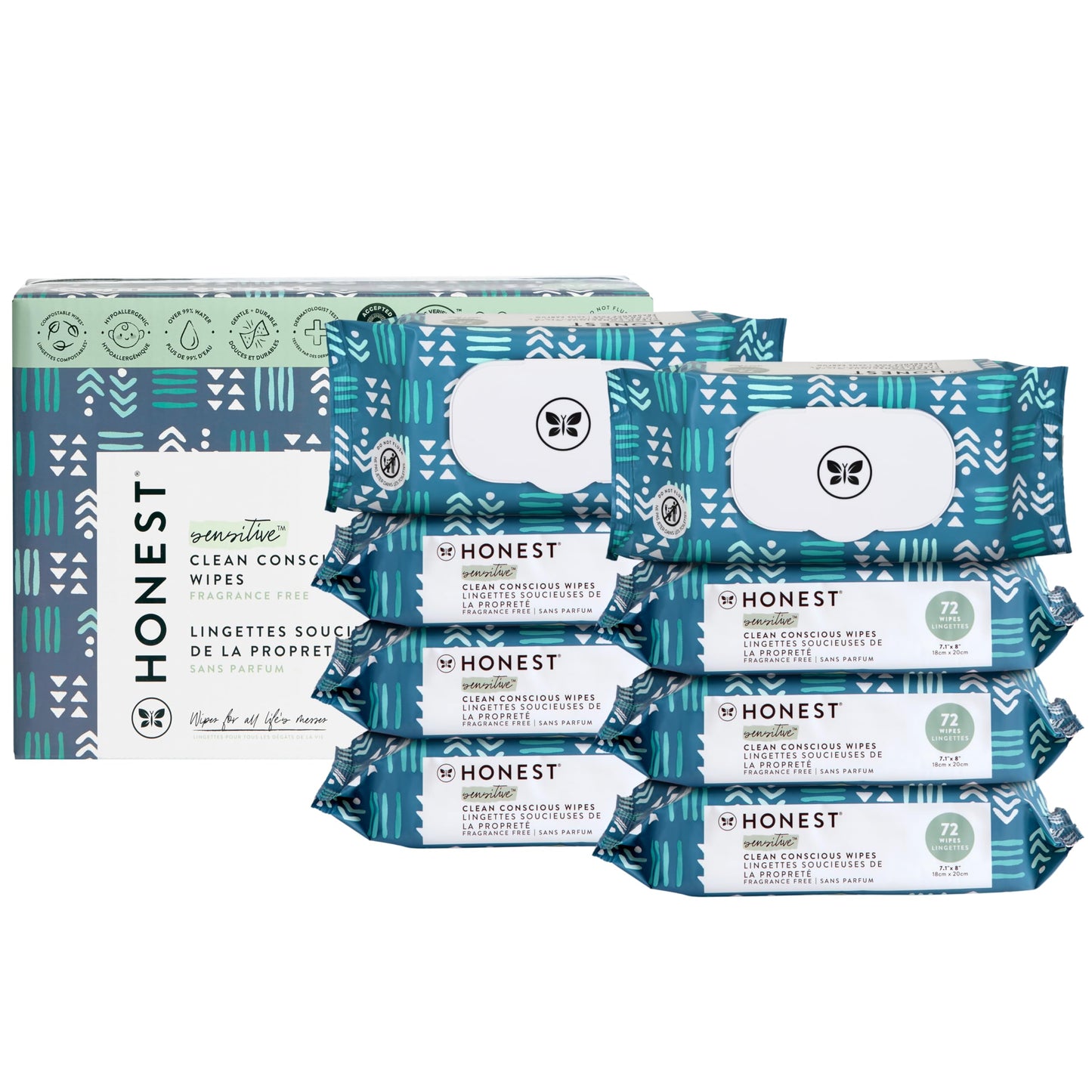 The Honest Company Water Wipes: Plastic-Free Plant Purity