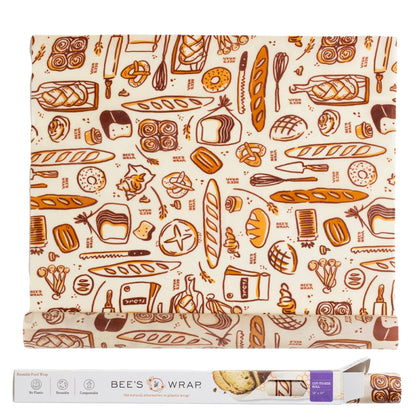 Plastic-Free Vegan Reusable Food Wrap Roll – Bee's Wrap