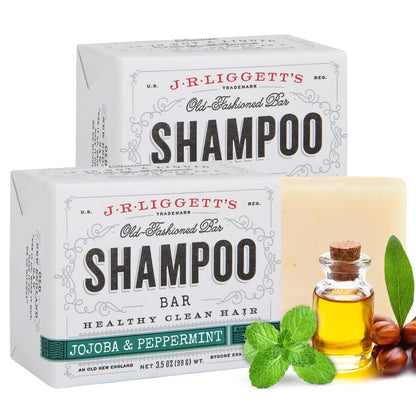 Plastic-Free, Sulfate-Free Shampoo Bar 3-Pack, Vegan – J.R. Liggett's